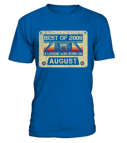 August Twelfth Birthday Vintage Cassette Gift Men's T-Shirt