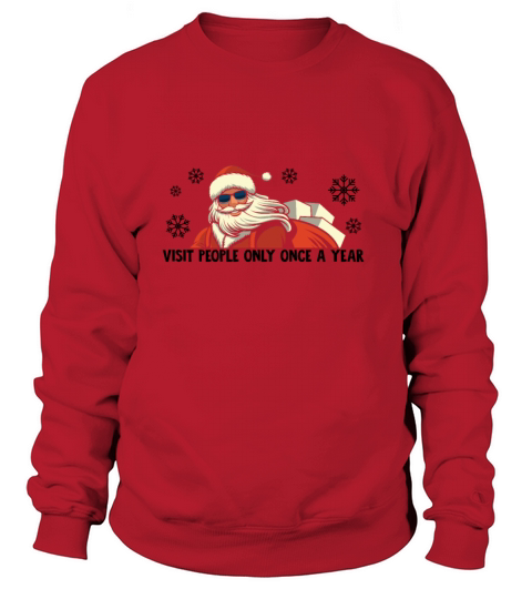 Merry Christmas Santa Claus Men's Sweatshirt