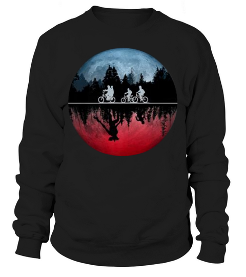 Stranger Cool Illustration Of Scary Things Sweatshirt Unisex