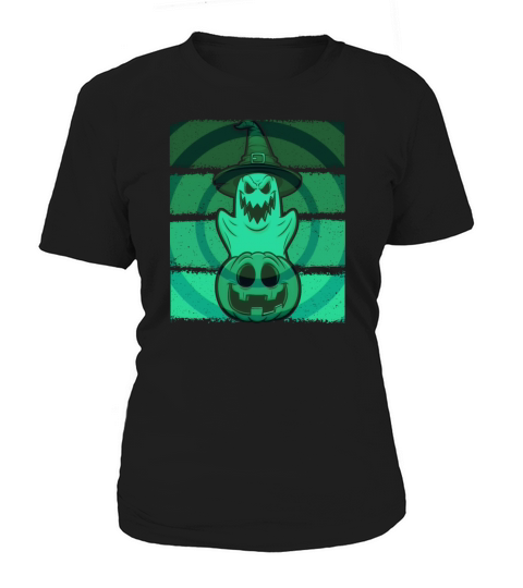 Halloween Ghost Pumpkin Funny horror Women's T-Shirt