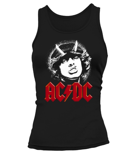ACDC Fans Angus Young In Your Face Tank top Woman