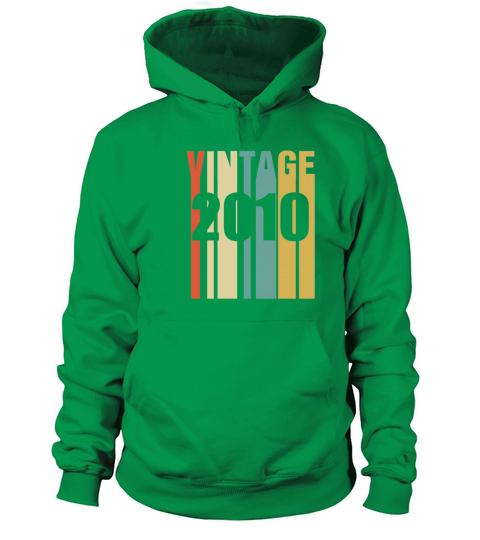 Vintage 2010 Retro Men's Hoodie