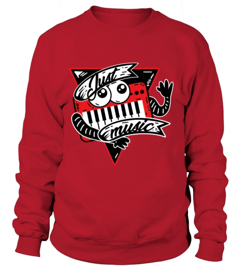 Just music - Keyboard Synthesizer Women's Sweatshirt