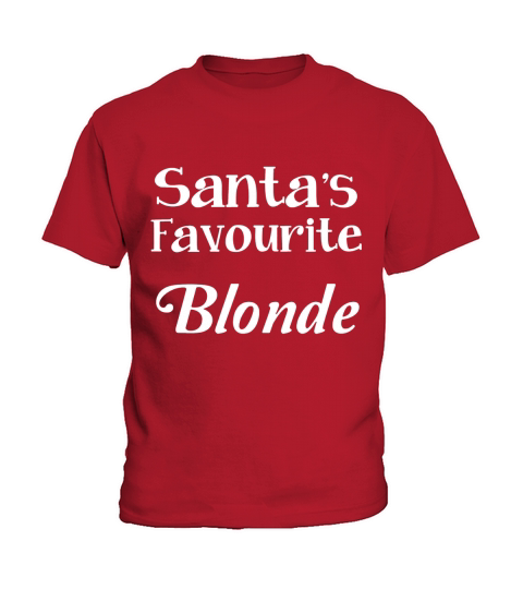 Santa Favorite  Blondes Kids T-Shirt