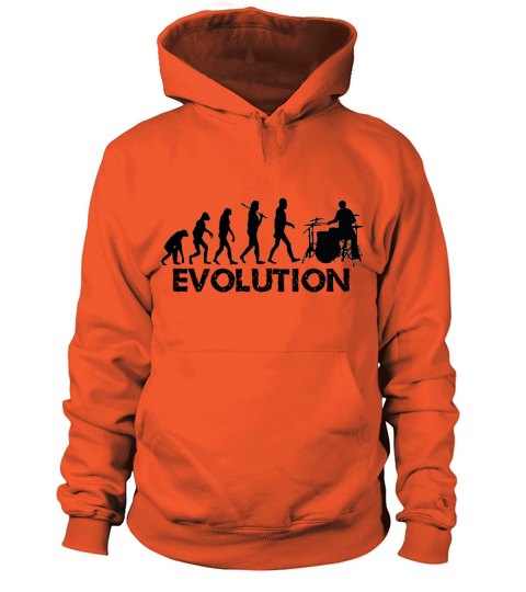 Evolution of a Drummer Women's Hoodie