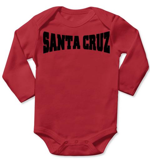 Santa Cruz Long Sleeve Baby One-Piece