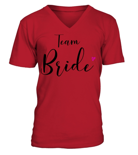 Team Bride Gift Idea Men's V-Neck T-shirt