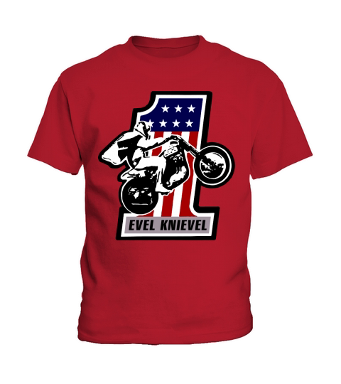 One Evel Knievel Kids T-Shirt