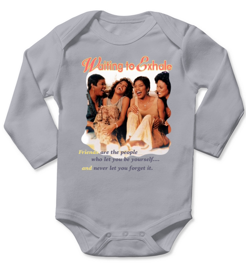 Waiting To Exhale Whitney Houston Saying Long Sleeve Baby One-Piece