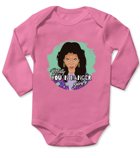 Whoopi Goldberg Ghost Demi Moore Comedy You in Danger Girl Long Sleeve Baby One-Piece