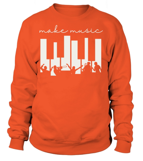 Piano Keys Musician Band Orchestra Music Teacher Women's Sweatshirt