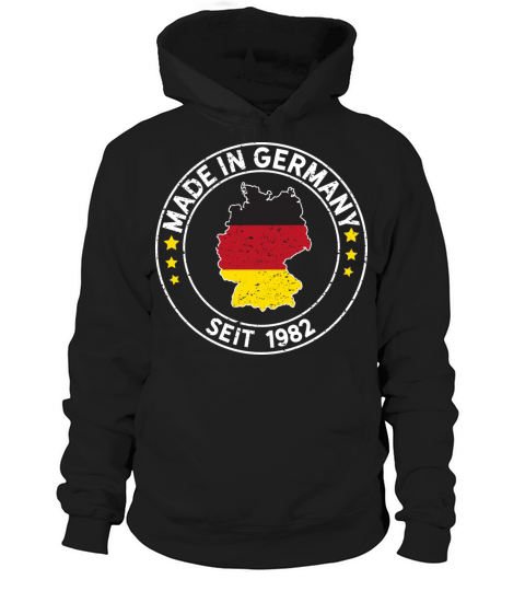 Made In Germany Since 1982 Birthday Gift Idea Men's Hoodie