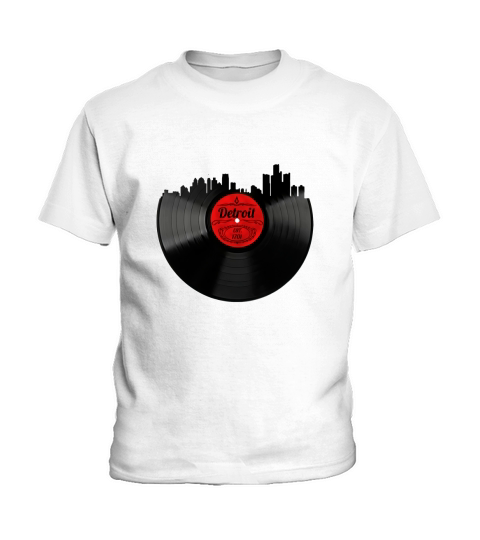 Detroit Michigan Vintage Kids T-Shirt