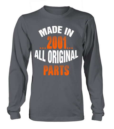 Made In 2001 All Original Parts Women's Long Sleeve