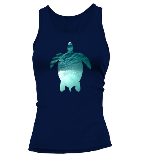 Turtle Water Sea Sun Women's Tank Top