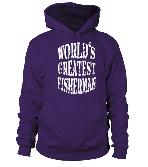 Fishing Cool/Funny Gift-Worlds Greatest Fisherman Women's Hoodie