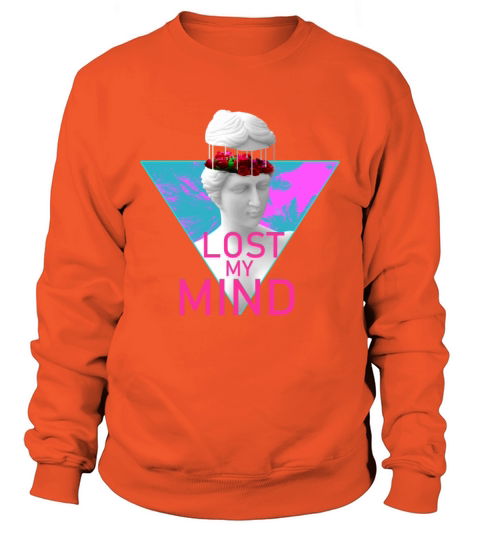 Aesthetic Vaporwave Greek Venus with Roses Lost Men's Sweatshirt