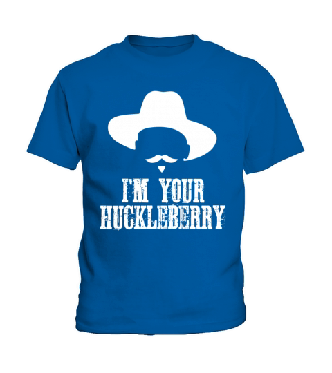 IM Your Huckleberry Vintage Funny Western Quote T Kids T-Shirt