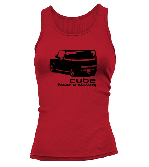 Rear Nissan Cube Because Mormal Is Boring Tank top Woman