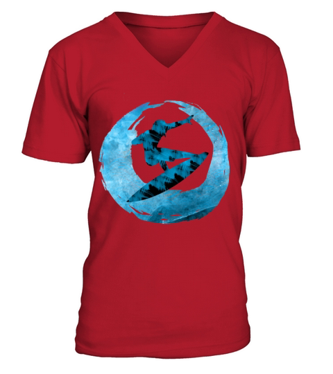 Surfing Men's V-Neck T-shirt