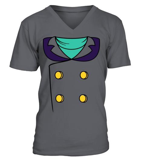 Superhero Duck Dark Wing Men's V-Neck T-shirt