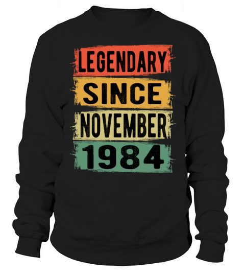 Birthday Gift November 1984 Men's Sweatshirt