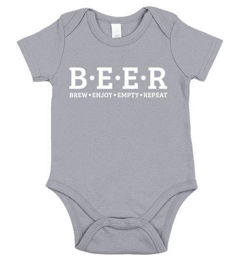 Beer Brewer - Craft Beer Brewmaster Funny Gift Short Sleeve Baby One-Piece
