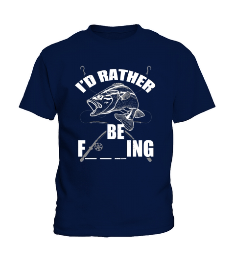 I’d Rather Be Fishing Shirt Kids T-Shirt