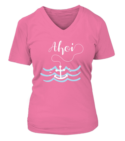 Ahoi Women's V-Neck T-shirt