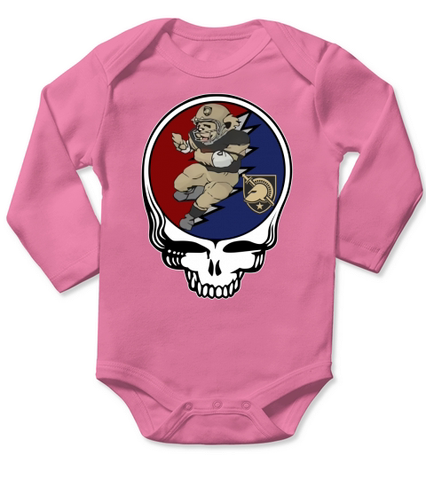 GratefulDead Army Black Knights Long Sleeve Baby One-Piece