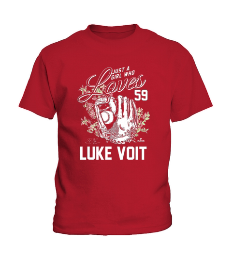 Just A Girl Who Loves Luke Voit 59 Kids T-Shirt