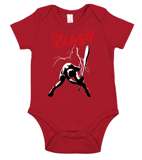 the clash - t-shirt Short Sleeve Baby One-Piece