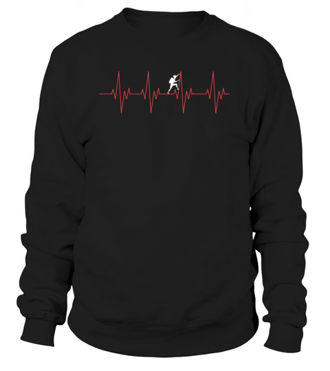 Climbing heartbeat Women's Sweatshirt
