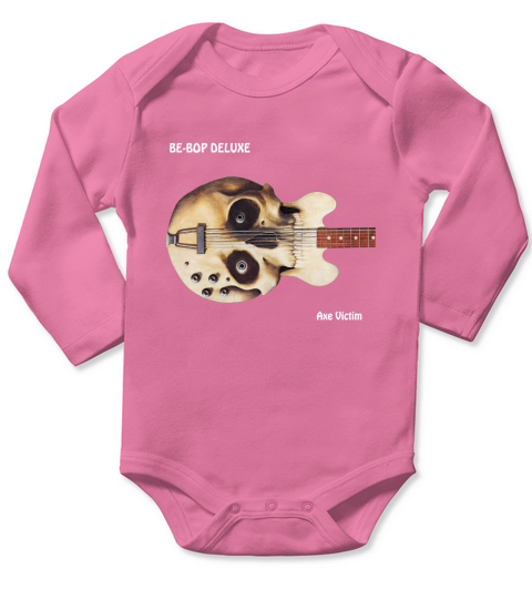 Be-Bop Deluxe Axe Victim Album Long Sleeve Baby One-Piece