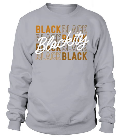 Blackity Black Proud African American Pride Women's Sweatshirt
