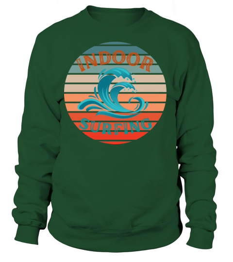 Indoor Surfing Waves Women's Sweatshirt