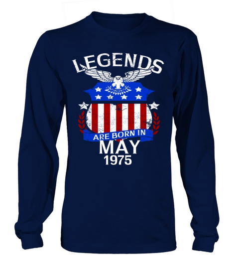 Legends Are Born In May 1975 Women's Long Sleeve