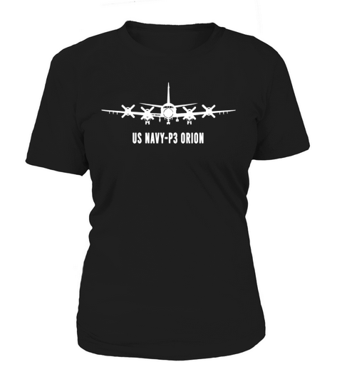 P3 Orion stencil Navy Aircraft crew veteran aviation Women's T-Shirt
