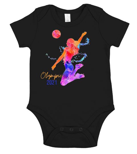 Volleyball Short Sleeve Baby One-Piece