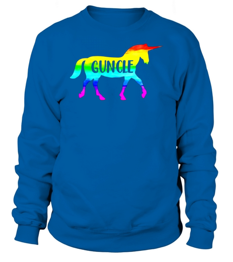 LGBT Proud Guncle Unicorn Shirth Sweatshirt Unisex