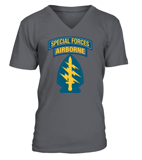 Special Forces Logo V-Neck T-shirt
