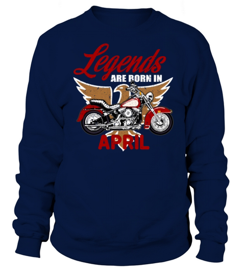 LEGENDS ARE BORN IN APRIL Women's Sweatshirt