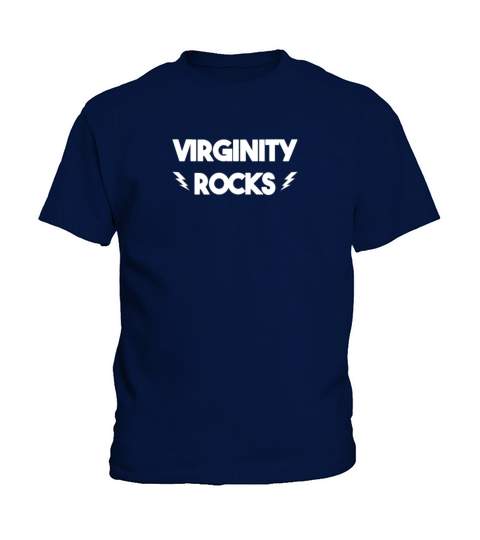 Virginity Rocks Shirt Gift No Sex School Tee Kids T-Shirt