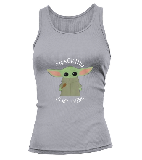 The Mandalorian the Child Snacking is My Thing Tank top Woman