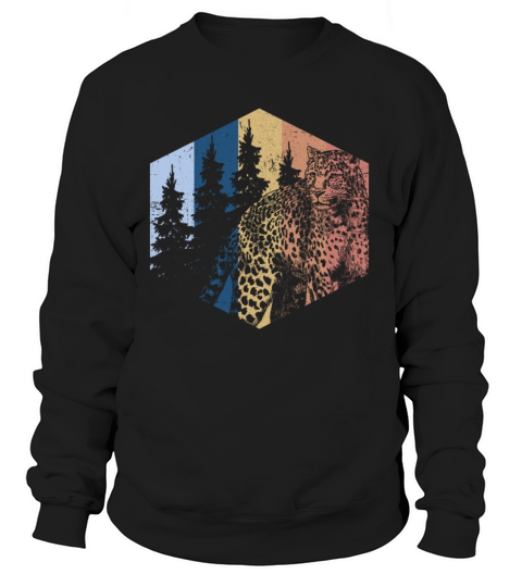 Leopard on Woods Women's Sweatshirt