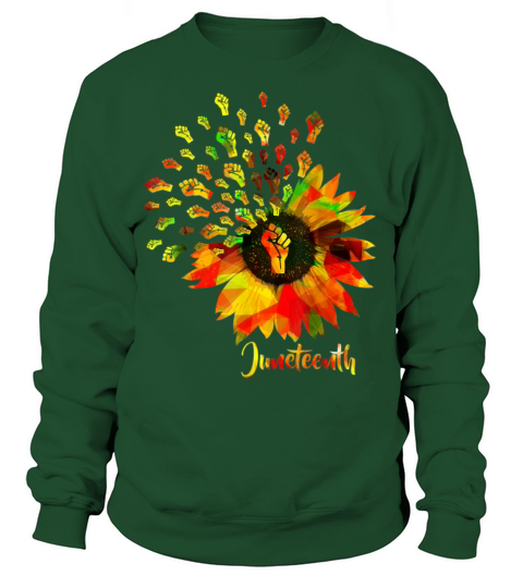 Juneteenth Queen African American Women Women's Sweatshirt