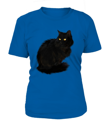 BLACK CAT STARE Women's T-Shirt