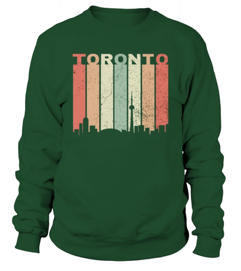Vintage Toronto Frontside Sweatshirt Unisex