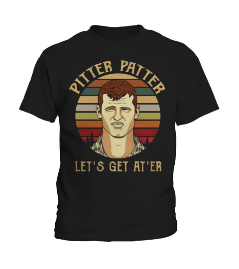 Letterkenny Pitter Patter Let’s get at’er vintage Kids T-Shirt