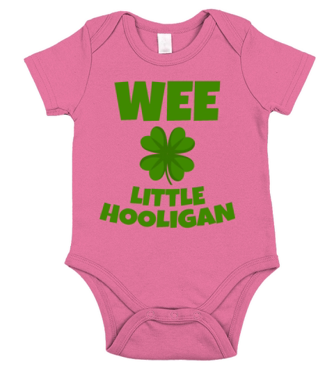 Child Baby Funny Pun St Patricks Day Apparel Short Sleeve Baby One-Piece